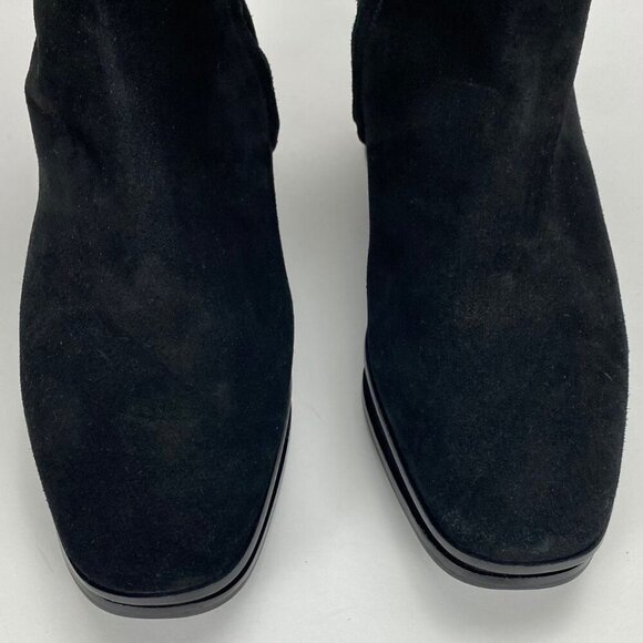 TORY BURCH Marcel Genuine Shearling Wedge Knee High Boot Size 10 - Picture 6 of 12